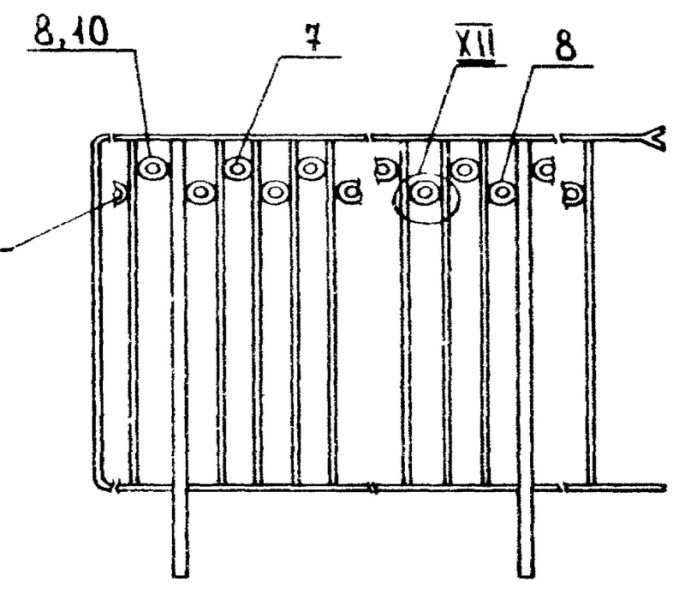 Ограждения ПД-15.12Р-1 (Серия 1.256.2-2)