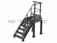 ЛМ1-1(Ст3)45°/1200/2200/900/1000/ 900/Ш16/4оп/У50х5,0/ПВЛ406/огр.У50х5,0/У25х3,0/150х4,0/П-СВ