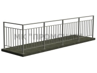 ОГБ(Ст3)1200/1200/1 пор.50х25х1,5/ст.40х40х1,5/2 пер.кв.16/зап.кв.16