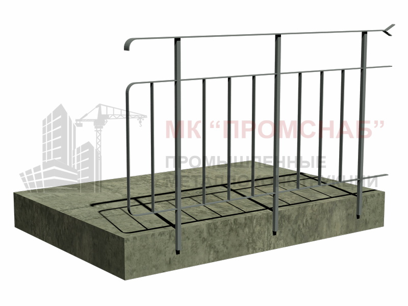 Ограждение ПВ16.9Р-5 (Серия 1.100.2-5)