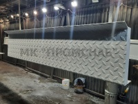 Ступень риф. Z-обр. (Ст3)1100х300х4,0/100/50/каркас 40х40х1,5
