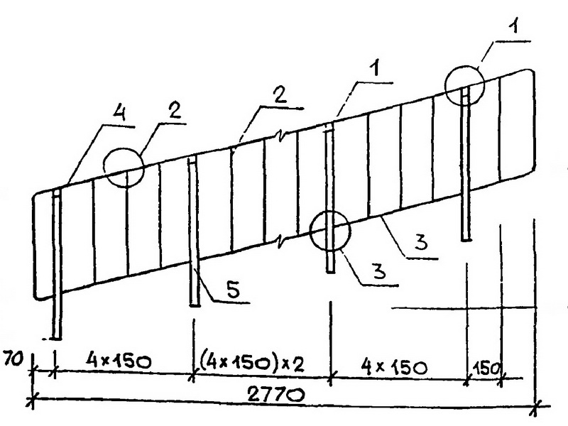 ОГЛ(Ст3) 900/600/1 пор.40х4,0/ст.30х20/1 пер.40х4,0/зап.кр.8,0