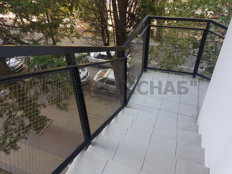 ОГЛ(Ст3)1200х1200/поручень 40х40х1,5/стойка 40х40х1,5/рамка У30х3,0/сетка 20х20