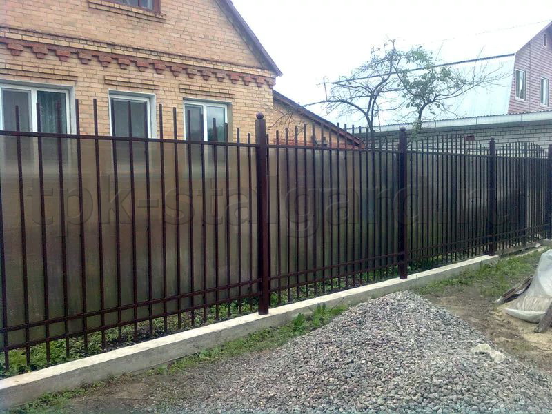 Забор из поликорбаната/6403