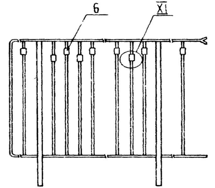 Ограждения ПД-12.12Р-2 (Серия 1.256.2-2)