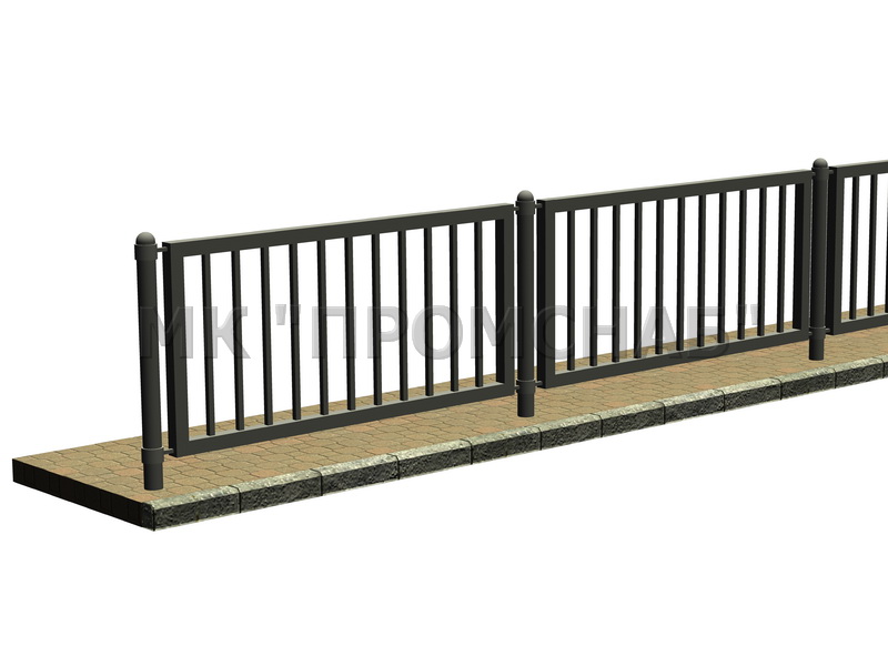 ОГПШ(Ст3)1000/2000/стойка 76х3,0/каркас 60х60х1,5/заполнение 25х25х1,5