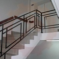 Ограждения лестниц с элементами декора