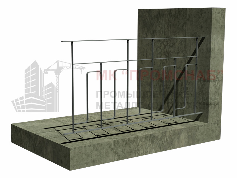 Ограждение ОВ-17.9Р-1 (Серия 1.100.2-5)
