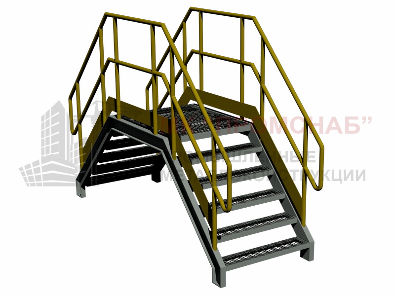МОП(Ст3)45°/1200/3600/1200/1000/Ш14/У50х5,0/ПВЛ406/огр.кр.42х2,0/отб.150х4,0/П/СВ