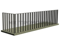 ОГБ(Ст3)1200/150/75/1 пор.пл.40х10/зап.пл.40х10/обв.пл.40х10