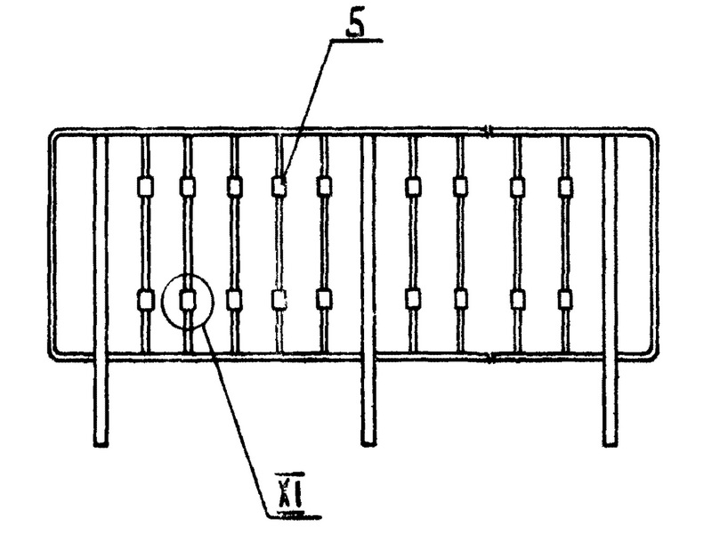 Ограждения ПВ-21.9Р-1 (Серия 1.256.2-2)