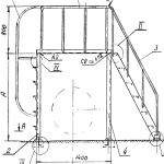 Лестничный переход Л-2А (альбом 6/88)