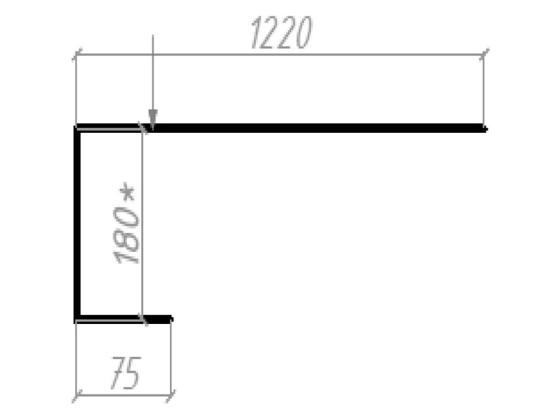 Настил риф. Г-обр.+1 (Ст3)1200х1220х4,0/180/75