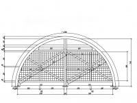 ОГПШ(Ст3)1200/2420/1 пор.60х40х2,0/ст.60х40х2,0/2 пер.30х30х2,0/сетка св.50х50х4,0