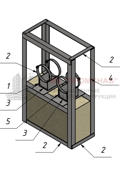 Опора СВ(Ст3)1385/880/420/У70х5,0/2НПО-D223/235
