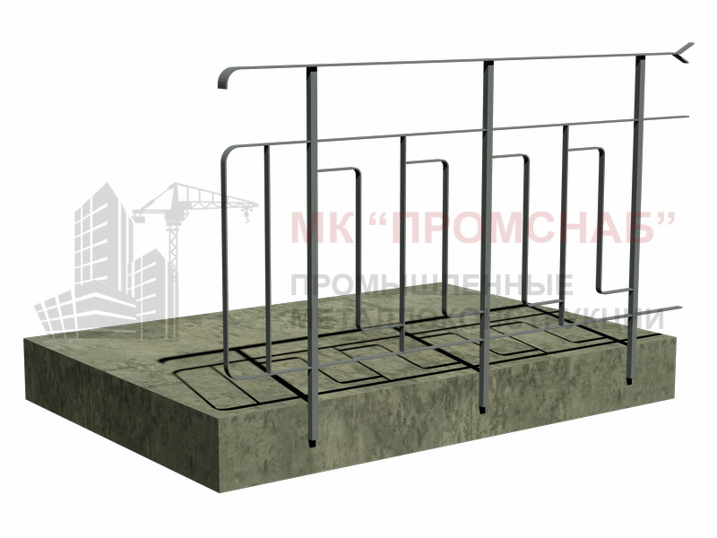 Ограждение ПВ16.9Р-1 (Серия 1.100.2-5)