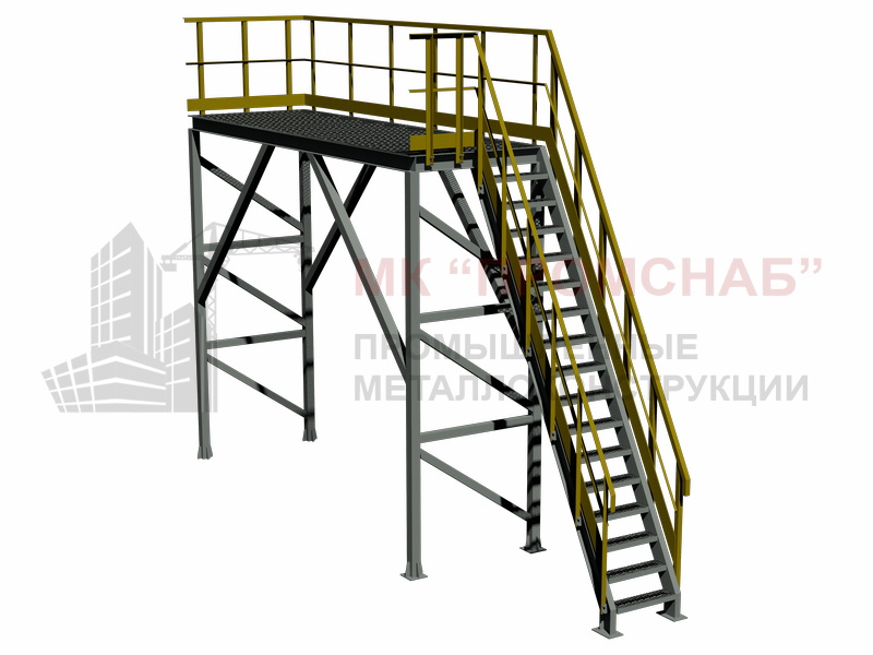 ПД1-1(Ст3)60°/4200/7380/700/5000/1500/Ш16П/У50х5,0/ПВЛ306/100х100х5,0/огр.У50х5,0/У25х3,0/150х4,0